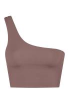 Girlfriend Collective Bianca Bra, Shoulder Brun