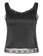H2O Fagerholt Double Lace Top Svart