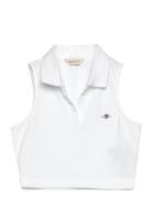 GANT Slim Pique Top Vit