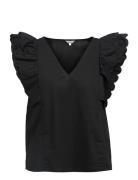Object Objhope Papaya Nour S/S Top E Div Svart