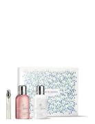 Molton Brown Delicious Rhubarb & Rose Travel Gift Set Nude