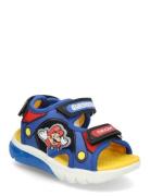 GEOX J Sandal Ciberdron B Blå