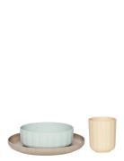 OYOY MINI Pullo Tableware Set Grön