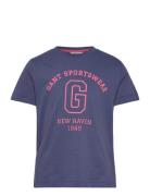 GANT Gant Sportswear Arch T-Shirt Blå