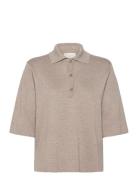 FREE/QUENT Pullover From Freequent In A Soft, Fine-Knit Material Beige