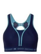 Shock Absorber Ultimate Run Bra Padded 06S7 Marinblå