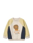 Liewood Aude Placement Sweatshirt Kräm