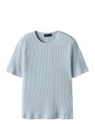 LMTD Nlfninusa Ss Short Top Blå