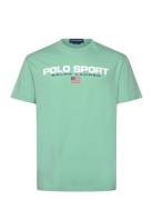 Polo Ralph Lauren Classic Fit Polo Sport Jersey T-Shirt Grön