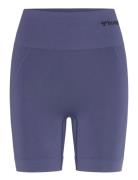 Hummel Hmltif Seamless Shorts Blå