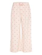 Lindex Trousers Pyjama Seersucker Rosa