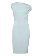 Lauren Ralph Lauren Stretch Jersey Off-The-Shoulder Dress Blå