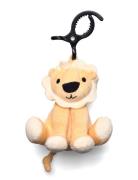 Geggamoja Stroller Soft Toy Yellow Lion Multi/patterned