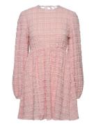 Gina Tricot Open Back Dress Rosa