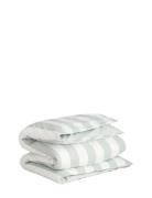GANT Percale Stripe Single Duvet Grön
