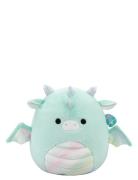 Squishmallows Squishmallows 50 Cm Fuzz A Mallows Joey Dragon Blå