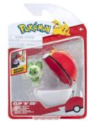 Pokemon Pokemon Clip N Go Sprigatito With Repeat Ball Multi/patterned