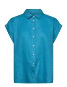 United Colors Of Benetton Shirt Blå