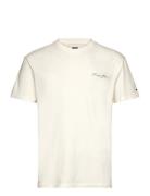 Tommy Jeans Tjm Reg Sig Sailing Ss Tee Ext Vit