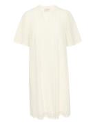 Cream Crrubby Lace Dress Kräm
