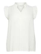 Kaffe Curve Kclyana Blouse Kräm