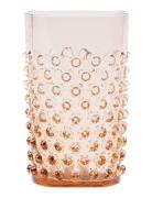 Anna Von Lipa Hobnail Glass Rosa