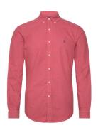 Polo Ralph Lauren Slim Fit Garment-Dyed Oxford Shirt Röd