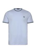Fred Perry Twin Tipped T-Shirt Blå