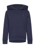 Ralph Lauren Kids Seasonal Fleece-Ls Po Hood-Tp-Knt Marinblå