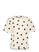 Lindex T Shirt Erica Basic Cotton Vit