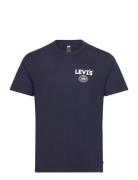Levi's® Graphic Crewneck Tee Coolmax S Marinblå