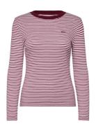 Levi's® Essential Hm Ls Tee Anita Stri Röd