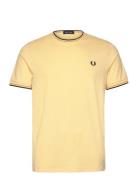 Fred Perry Twin Tipped T-Shirt Gul