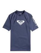 Roxy Whole Hearted Ss Marinblå
