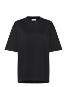 Gina Tricot Basic Over D Tee Svart
