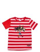 Martinex Pippi Och Poliserna T-Shirt Röd