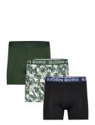 Björn Borg Cotton Stretch Boxer 3P Grön