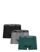 Björn Borg Cotton Stretch Trunk 3P Svart