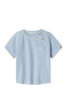 Lil'Atelier Nmmjollo Ss Sweat Lil Blå