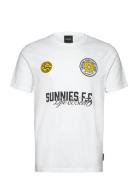 Lyle & Scott Sunnies Fc Graphic T-Shirt Vit