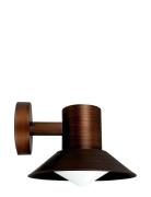 Dyberg Larsen Venice Outdoor Wall Lamp Copper Brun