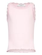 Rosemunde Kids Rkbalta Modal Sl Short Lace Top Rosa
