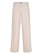 Gina Tricot Wide Suit Trousers Beige