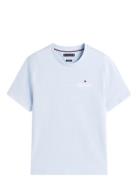 Tommy Hilfiger Hilfiger Stack Tee Blå