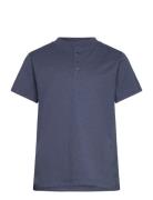 Mango T-Shirt .-- Pani8 Marinblå