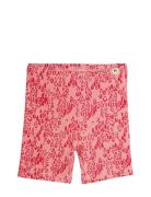 Mini Rodini Mini Leopard Aop Bike Shorts Rosa