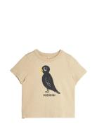 Mini Rodini Blackbird Sp Ss Tee Beige