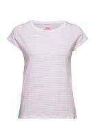 Mads Nørgaard Organic Favorite Stripe Teasy Rosa