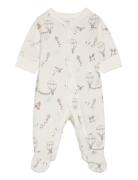 Lindex Pyjamas Med Fã¶Tter Beige
