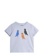 Mini Rodini Birds Sp Ss Tee Lila